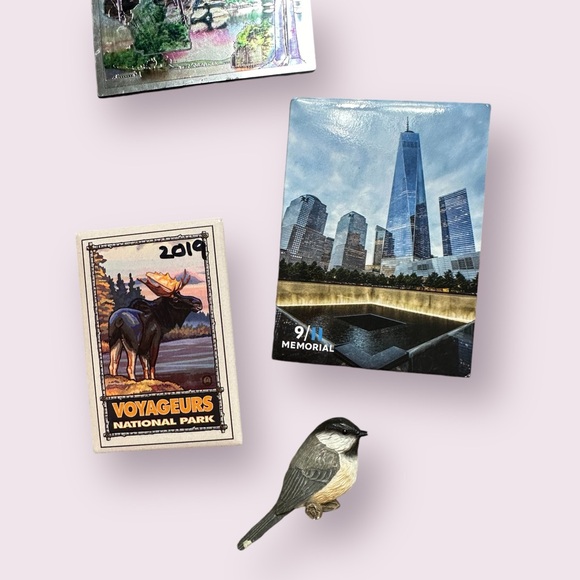 Lot Of 14 Travel Souvenir Refrigerator Magnets Las Vegas Crab Bird Etc - Picture 2 of 13